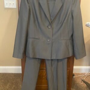Le Suit Charcoal Women's Blazer